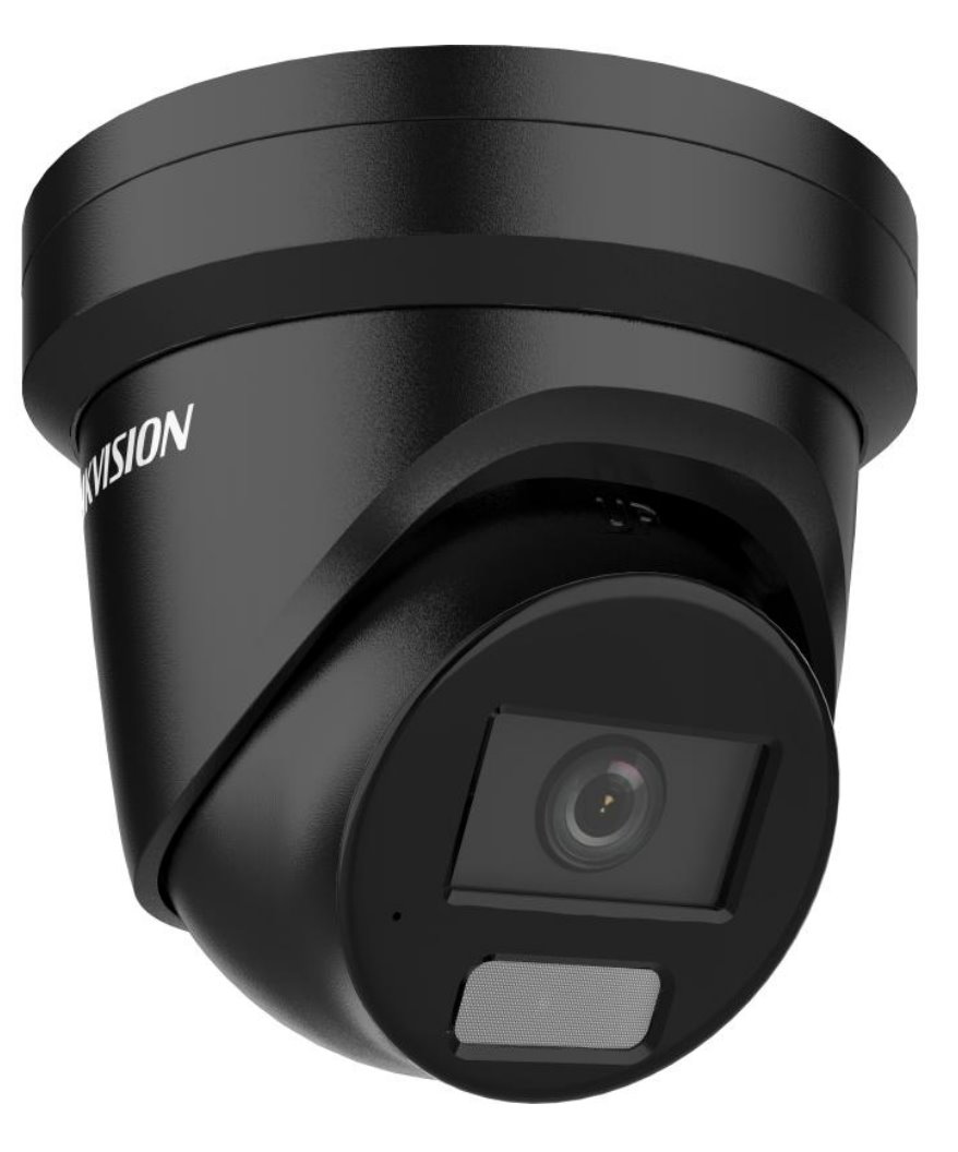 Hikvision IP turret hybrid camera DS-2CD2387G2H-LIU(2.8mm)(eF)/BLACK, 8MP, 2.8mm, ColorVu , black