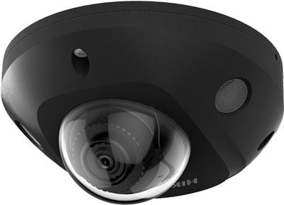 Hikvision IP mini dome camera DS-2CD2543G2-IS(2.8mm)(BLACK), 4MP, 2.8mm, Audio, Alarm, Black, AcuSense