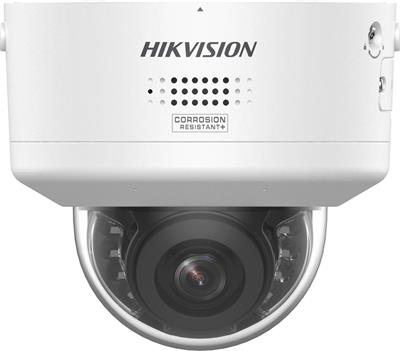 Hikvision IP PTRZ dome camera DS-2CD27126G3-IPTRZS2UY/SL(2.8-12), 12MP, 2.8-12mm, AcuSense, audio, alarm, strobe