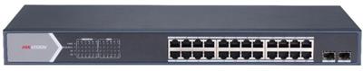Hikvision DS-3E1526P-SI Smart managed PoE switch, 24x PoE, 370W