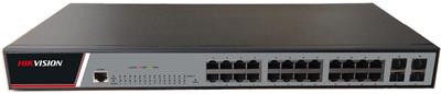 Hikvision DS-3E2528(B) Smart managed switch, 24x LAN