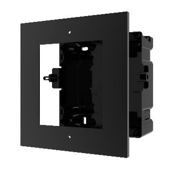 Hikvision DS-KD-ACF1(O-STD) - 1x frame for IP intercome - flush installation, black