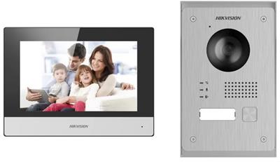 Hikvision DS-KIS703Y-P(O-STD) - video intercom kit, 2-wire