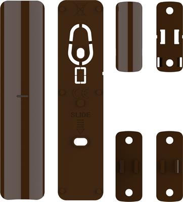 Hikvision DS-PDB-MCK-Brown(B), Replacement housing for magnetic contact, brown