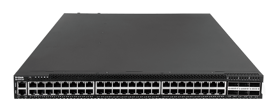 D-Link DXS-3610-54T/SI  48 x 1/10GbE and 6 x 40/100GbE QSFP+/QSFP28 ports L3 Stackable 10G Managed S
