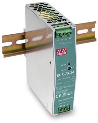 MEAN WELL EDR-75-24 switching power supply for DIN rail