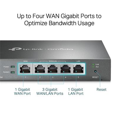 TP-Link ER605 Gigabit Multi-WAN VPN Router, version 2