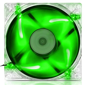 EVOLVEO fan 140mm, LED green
