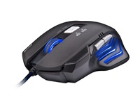 C-TECH mouse AKANTHA, gaming, blue backlight, 2400 DPI, USB