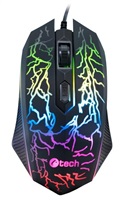 C-TECH gaming mouse Tychon (GM-03P), casual gaming, gaming, 7 colors backlight, 3200DPI, USB