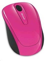 Microsoft Mouse L2 Wireless Mobile Mouse 3500 Mac / Win USB Hdwr Pink