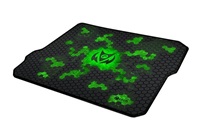 C-TECH gaming mouse pad ANTHEA CYBER GREEN, 320x270x4mm, sewn edges