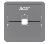 ACER laptop stand, zinc alloy and stainless steel, only 136g, for laptops up to 15", silver