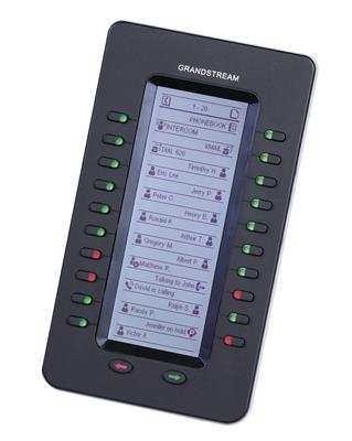 Grandstream GXP2200EXT, add-on module, LCD display, 40 BLF buttons (GXP2170, GXP2140, GXV3240)