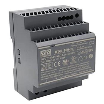 MEAN WELL HDR-100-24 switching power supply for DIN rail