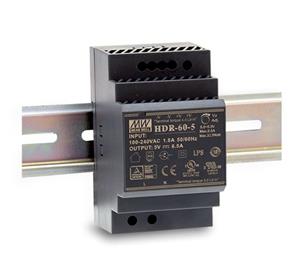 MEAN WELL HDR-60-12 switching power supply for DIN rail