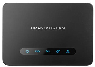 Grandstream HT813 1FXS, 1FXO ATA gateway, 2 SIP accounts, 2x100Mb LAN, NAT router, 3-way conf., Provisioning