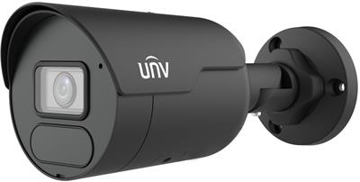UNV IP bullet camera - IPC2124LE-ADF28KM-G1-BLACK, 4MP, 2.8mm, EasyStar, Black