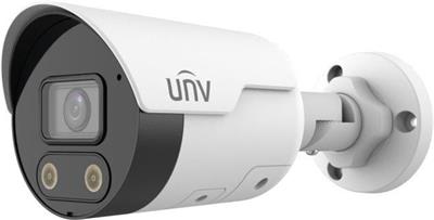 UNV IP bullet camera - IPC2124LE-ADF28KMC-WL, 4MP, 2.8mm, IR + LED, Speaker, EasyStar
