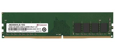 Transcend memory 16GB DDR4 2666 U-DIMM (JetRam) 2Rx8 CL19