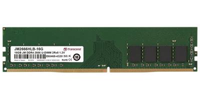Transcend memory 16GB DDR4 2666 U-DIMM (JetRam) 1Rx8 CL19