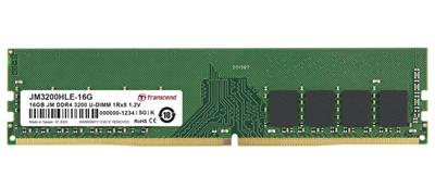 Transcend memory 16GB DDR4 3200 U-DIMM (JetRam) 1Rx8 CL22
