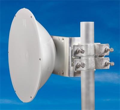 Jirous JRMD-400-10 / 11 Al Parabolic antenna with precision holder for Alcoma units
