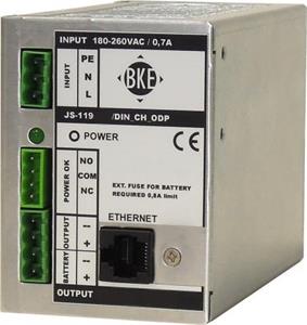 Power supply / charger for DIN rail with managment BKE SAD-119-545 / DIN2_CH_ODP 54.5 V, 120 W, 2.5 A, LAN port