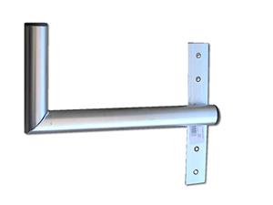 Antenna wall-mount to the window  L  lenght 40cm, height 16cm, d=42mm with right strap