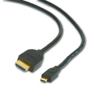 GEMBIRD HDMI-HDMI micro 1.8 m, 1.3 cable, M / M shielded, gold-plated contacts, black