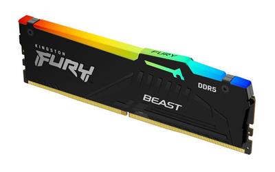 KINGSTON 16GB 6000MT/s DDR5 CL36 DIMM FURY Beast RGB