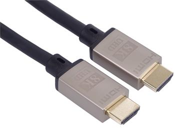PremiumCord Ultra High Speed HDMI 2.1 cable 8K @ 60Hz, 4K @ 120Hz length 1.5m metal gold-plated connectors