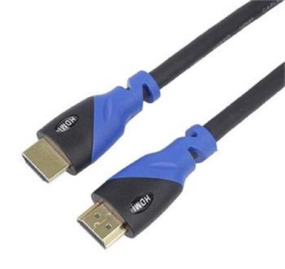 PremiumCord Ultra HDTV 4K@60Hz cable HDMI2.0 Color+gold-plated connectors 0.5m