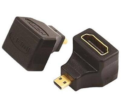 PremiumCord Adapter Micro HDMI Male to HDMI Female bent at a right angle of 90°