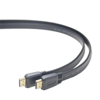 PremiumCord HDMI High Speed + Ethernet flat cable, gold-plated connectors, 5m