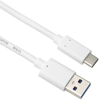 PremiumCord cable USB-C - USB 3.0 A (USB 3.1 generation 2, 3A, 10Gbit / s) 1m white