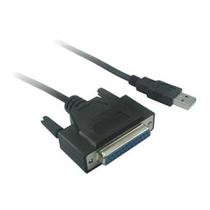 PremiumCord converter USB 2.0 - Parallel cable DB25F
