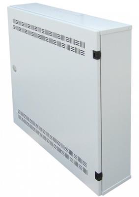 Solarix cabinet SOHO LC-18 on-wall with rails 2U, 4U a 11U, 550x550x150mm, gray