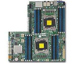 SUPERMICRO MB 2xLGA2011-3, iC612 16x DDR4 ECC,10xSATA3,(PCI-E 3.0 x32),2x10GbE LAN, 2x PCI-E 3.0 NVM