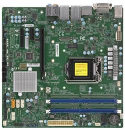 SUPERMICRO MB 1xLGA1151 (Core 8th gen/ 95W), H310,2xDDR4,4xSATA3,PCIe 3.0 (x16) 2.0(x4,x1),HDMI,DP,D