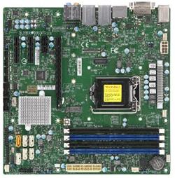 SUPERMICRO MB 1xLGA1151 (Core 8th gen/ 95W), Q370,4xDDR4,6xSATA3,M.2,4xPCIe 3.0 (x16, x1,2 x4),HDMI,