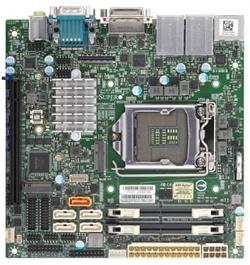SUPERMICRO MB 1xLGA1151 (Core 8/9 65W), Q370,2xDDR4 SO-DIMM,6xSATA3,M.2, PCIe 3.0 x16,HDMI,DP,DVI,Au