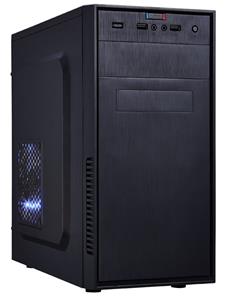 EUROCASE MC Microtech X201 without power, 2xUSB 2.0, black