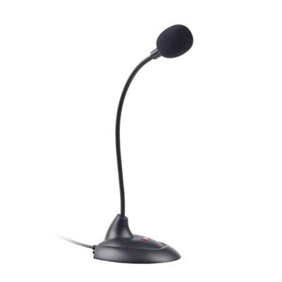 C-TECH Desktop microphone MIC-04E, 3.5 "mm stereo jack, cable 1.5 m
