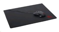 GEMBIRD Mouse pad fabric black, game, 400 x 450