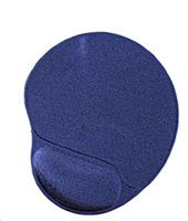 GEMBIRD Ergonomic Maxi gel mouse pad, blue