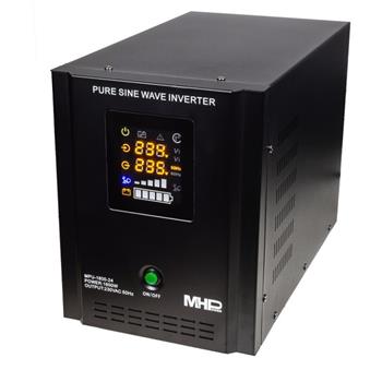 Backup power supply MHPower MPU-1800-24, UPS, 1800W, pure sine, 24V