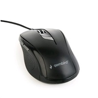 GEMBIRD mouse MUS-6B-01, USB, black