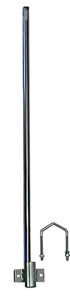 Extension for pole  I , height 120cm, d=42mm + 1x U-Bolt 100mm