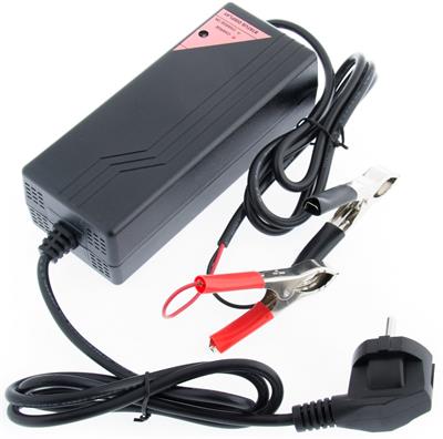 Battery charger WILSTAR 24V/3A for lead acid AGM/GEL accumulators (12 - 40Ah)